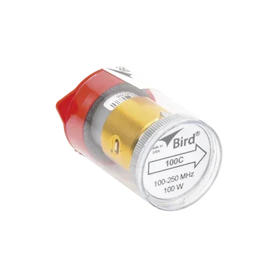 Elemento de 100 Watt en Línea 7/8" para Wattmetro BIRD 43 en Rango de Frecuencia de 100 a 250 MHz. BIRD TECHNOLOGIES