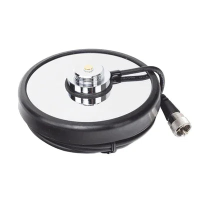 Montaje magnetico para antenas de 3/4" (Nmo), 5 m de cable RG-58A/U, conector UHF (PL-259) macho, diámetro de 5" Kompletum