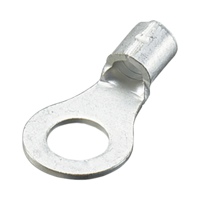 Terminal de Ojo #8 para Cable AWG12, sin Aislante. SYSCOM