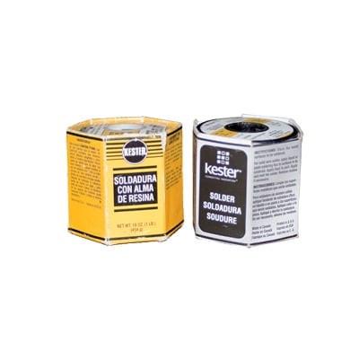 Rollo de Soldadura KESTER de 60% Sn y 40% Pb de 0.025" con 454 gr. KESTER