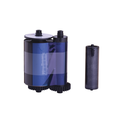 (653313) Ribbon Full Color YMCK0 para SMART21 Rendimiento de 100 impresiones - Kompletum