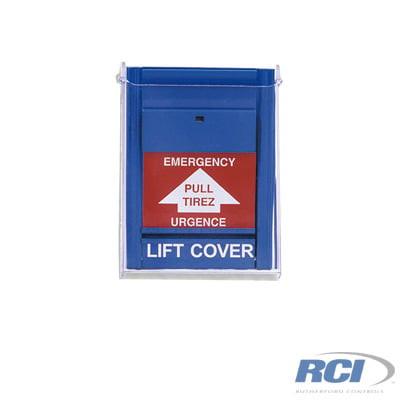 Estación manual de emergencia con tapa transparente DORMAKABA