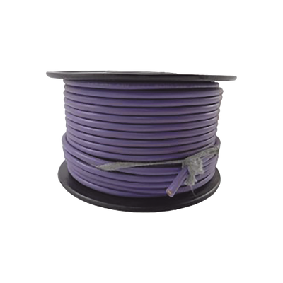 Cable Marino Primario 12 AWG / 100 Pies / Color Púrpura / Chaqueta PVC Resistente a Llama / Cobre Estañado Clase K - Kompletum