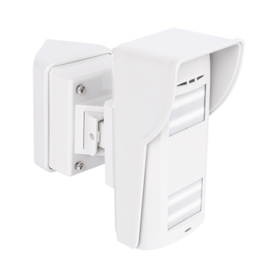 (AX HUB) Detector Dual-Tech Inalámbrico para Exterior + Montaje de Pared + Adaptador - Kompletum