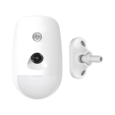 (AX PRO) CÁMARA Inalámbrica + PIR / 6 Años de Batería / Inmunidad a Mascotas / Rango de Detección de 12 mts / Angulo de 85.9° de Cobertura + Montaje Universal - Kompletum