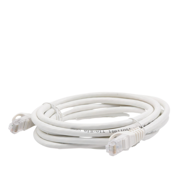Cable de parcheo UTP Cat6 - 3.0 m - blanco - Kompletum