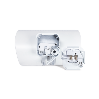 Altavoz Exterior | 2 Vías | Controlador de 6,5" | Tweeter de 1" | Radiador que Mejora los Graves | Tecnología de Montaje de Bloqueo Rápido | 120 W | 8Ω | Blanco - Kompletum