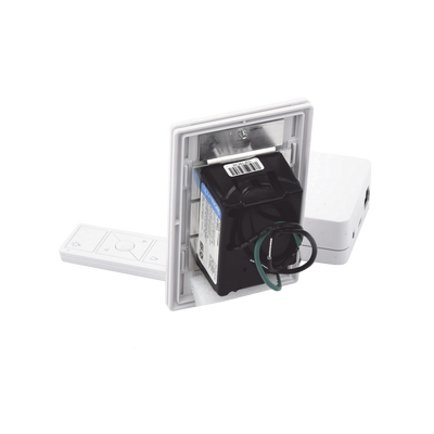(Caseta Wireless) Kit Hub controlador, atenuador (dimmer), control y tapa. - Kompletum