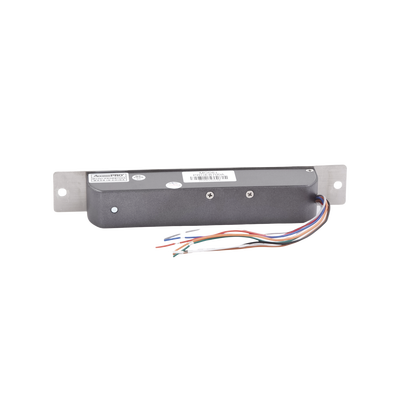 Cerradura de Perno 2000 kg de sujeción/ Abierta en caso de falla (Fail Safe)/ Con temporizador y Sensor de puerta - Kompletum