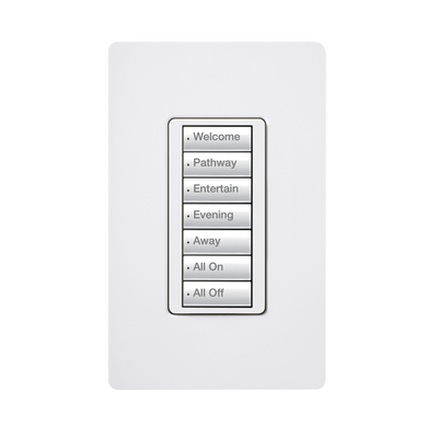 (RadioRA2) Teclado seetouch 7 botones, programe escenas diferentes en cada botón. - Kompletum