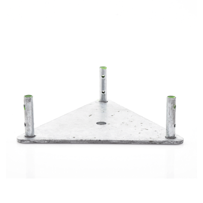 Base para Torre Sección STZ30G Galvanizada por Inmersión en Caliente. SYSCOM TOWERS