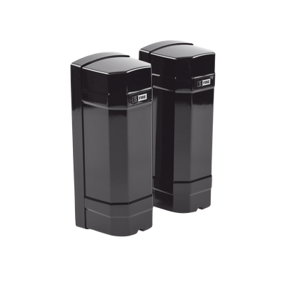 Detector de rayo fotoeléctrico / 2 rayos / 4 frecuencias / 60mts exterior / Alimentacion 12-24 VDC/VAC - Kompletum