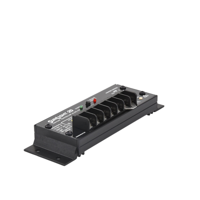 Controlador Solar para Iluminación de Luz Mercurial, Estaciones de Autobús y Señalamientos 20 A, 12 Vcc. MORNINGSTAR