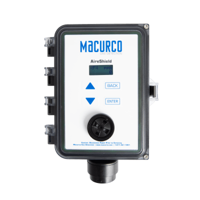 Monitor Airshield Analógico Para Gas Refrigerante R410A| 10,000 ppm Con Buzzer - Kompletum