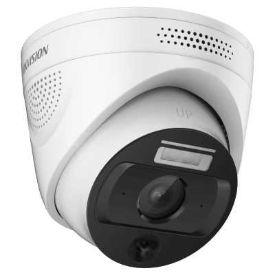 (HikFire) Cámara IP 4 Megapíxel / Detección de Temperatura sin Contacto / Exterior IP66 / Compatible con Hik-Connect / Micrófono y Bocina para Audio de dos Vías - Kompletum