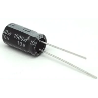 Capacitor Electrolítico de Aluminio, Radial de 1000 µFd, 10 V SYSCOM PARTS