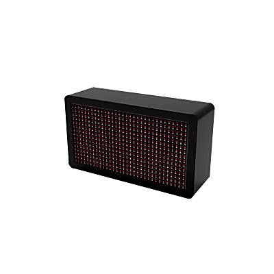 Pantalla LED Exterior de Guía de Estacionamiento / 320x160 mm / Resolución 32x16 / Display 3 Dígitos y Flechas Direccionales / Colores Rojo, Verde, Amarillo / Multilenguaje / IP Configurable / 100-240 VAC / Protección IP65 - Kompletum