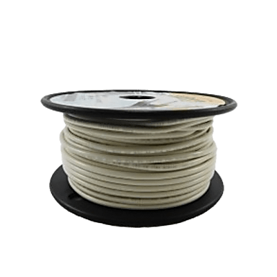 Cable Eléctrico calibre 14 en color blanco / UL 1015-1230 / 600 Volts / 105°C Seco 75°C Húmedo / Cobre Estañado Clase K / Aislante PVC Retardante de Llama VW-1 / Resistente a Humedad Abrasión Ácido Combustible Di - Kompletum