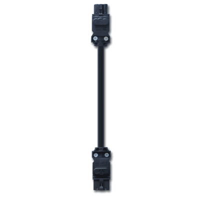 Cable de unión para Lámparas LED EL900D HOFFMAN color negro 60cm - Kompletum