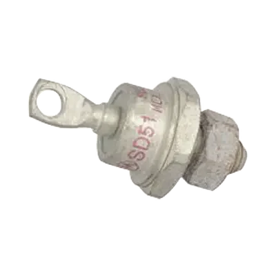 Diodo Schottky de Potencia SD-51, Rectificador de Silicio VRRM-45V, IF-60A, Catodo en Base del DO-5. SYSCOM