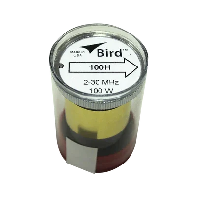 Elemento en Línea 7/8" de 100 Watt para Wattmetro BIRD 43 en el Rango de Frecuencia de 2-30 MHz. BIRD TECHNOLOGIES