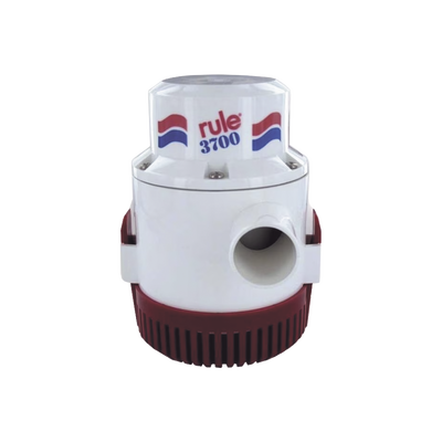 Bomba sumergible de achique de 3700 galones por hora a 32 Volts de corriente directa. - Kompletum