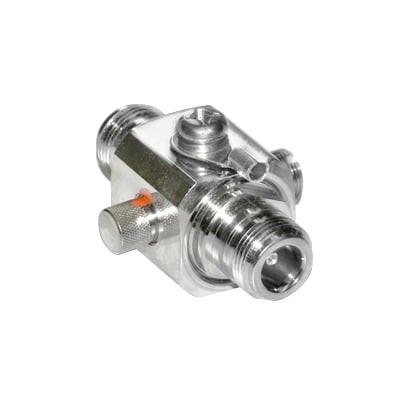 Protector de Gas contra Descargas Eléctricas. Rango de Frecuencia 2400 - 2483 MHz, uso exterior / interior. TELETRONICS