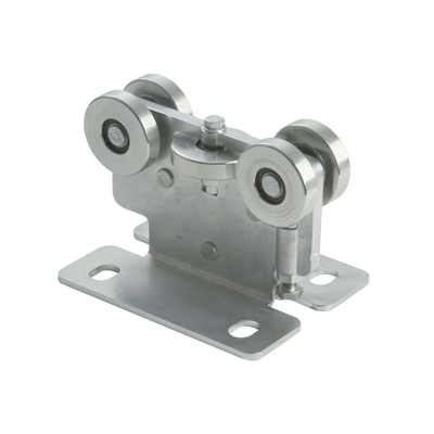 KIT para puertas autoportantes de hasta 3 m y 600 kg con guia para puertas corredizas - Kompletum