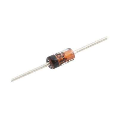 Diodo de Conmutación, I fwd. 300 mA, Vrev 75 V, 0. 5 Watt, Tiempo de Recuperación 4.0 nS, Empacado DO-35. SYSCOM