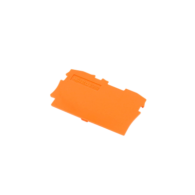 Placa final e intermedia; espesor 0,8 mm; naranja - Kompletum