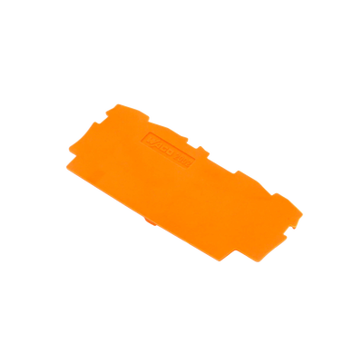 Placa final e intermedia; espesor 0,8 mm; naranja - Kompletum