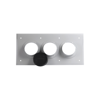 Pasa muros con capacidad de 3 botas de 4" (102 mm), 241.3 mm x 508.0 mm. ANDREW / COMMSCOPE