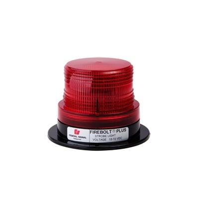 Estrobo rojo FireBolt Plus con tubo de reemplazo, 12-72 Vcc (2 Joules) FEDERAL SIGNAL