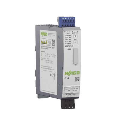 Fuente de alimentación; Pro 2; monofásico; Tensión de salida 24V DC; Corriente de salida 5A; TopBoost + PowerBoost; capacidad de comunicación - Kompletum