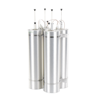 Duplexer Pasa Banda-Rechazo de Banda, 144-174 MHz, 4 Cavidades de 6.625" Diámetro, 500 KHz, 400 Watt, BNC Hembras. TX RX SYSTEMS INC.