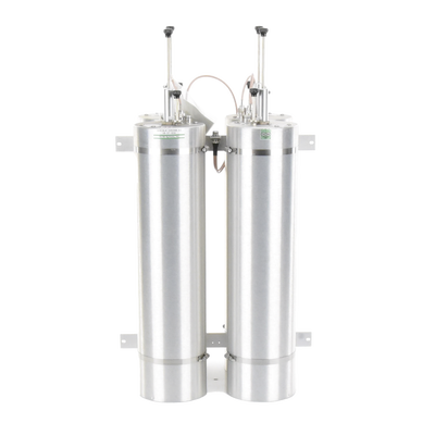 Duplexer Pasa Banda-Rechazo de Banda, 144-174 MHz, 4 Cavidades de 6.625" Diámetro, 500 KHz, 400 Watt, BNC Hembras. TX RX SYSTEMS INC.