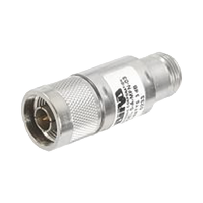 Atenuador en Línea de 1 dB, 2 Watt Máximo, DC-4 GHz, Conectores N Macho-Hembra. BIRD TECHNOLOGIES