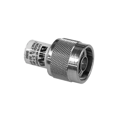 Carga Fantasma Terminal de 2 W, Impedancia de 50 Ohm y Conector N Macho. BIRD TECHNOLOGIES