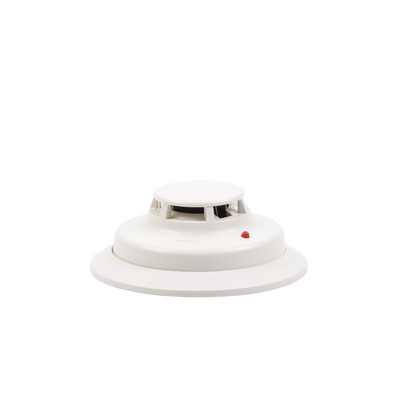 Detector Fotoeléctrico de Humo de 2 Hilos con Sensor de Temperatura a 57° C, Serie i3 SYSTEM SENSOR