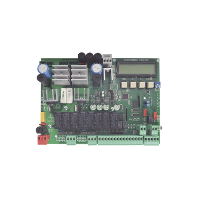 Tarjeta electronica para motores de dos hojas abatibles con decodificación radio incorporada - Kompletum