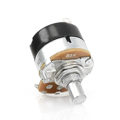 Potenciometro de 5 k Ohm con Switch Rotatorio. SYSCOM