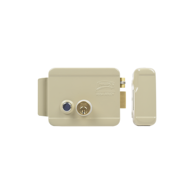 Cerradura Eléctrica / Incluye Llave / Derecha/ Con Botón integrado /Exterior - Kompletum