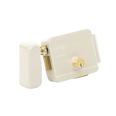 Cerradura Eléctrica /Incluye Llave / Izquierda / Exterior - Kompletum