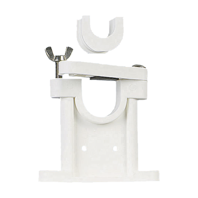 Soporte para antenas de 1 1/2 ", 1 1/8" y 1" de diametro, utilizando el adaptador incluido. SHAKESPEARE