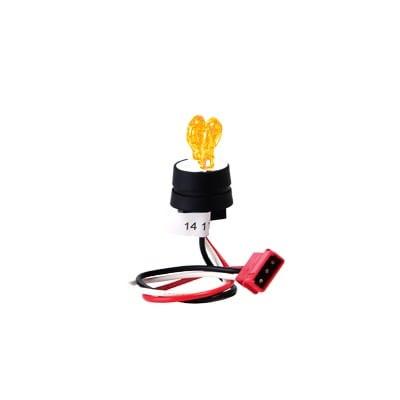 Estrobo de reemplazo para fuente Ricochet / Silver Series, color ámbar FEDERAL SIGNAL