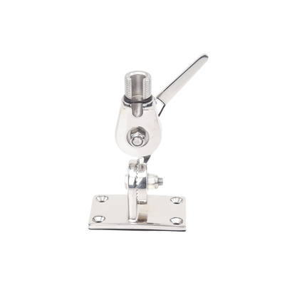 Montaje rotativo de acero inoxidable, 4 posiciones, rosca estándar 1”-14 SHAKESPEARE