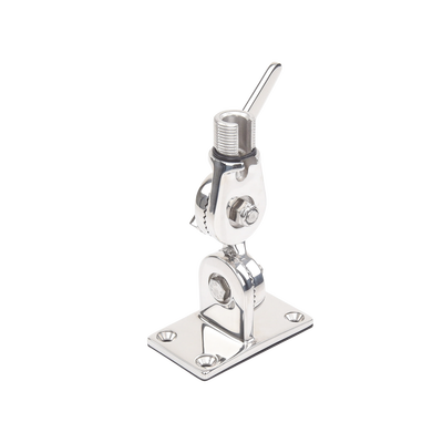 Montaje rotativo de acero inoxidable, 4 posiciones, rosca estándar 1”-14 SHAKESPEARE