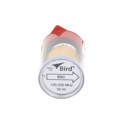Elemento de 50 Watt en linea 7/8" para Wattmetro BIRD 43 en Rango de Frecuencia de 100 a 250 MHz. BIRD TECHNOLOGIES