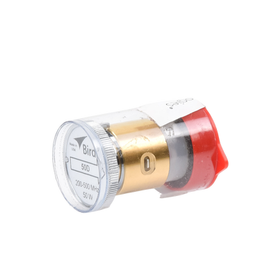 Elemento de 50 Watt en linea 7/8" para Wattmetro BIRD 43 en Rango de Frecuencia de 200 a 500 MHz. BIRD TECHNOLOGIES