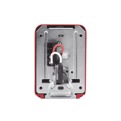 Estación de jalón convencional de acción simple color roja con cerradura HONEYWELL HOME RESIDEO